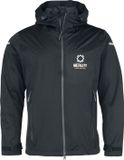 Metality Herren Allweather Jacket Heren Vest met capuchon - zwart - XL