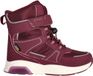 ZIGZAG Vizar Unisex Kinderen Winterschoenen Maat 26 Donkerpaars-Wit