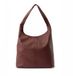 Manfield Rode Leren Shopper