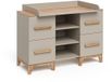Vitalispa Malia Verschoontafel – 133 x 98 cm XL met 4 laden Kasjmier/Artisan