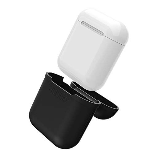 Shot Case Siliconen Beschermhoes Apple Airpods Oplader - Zwart