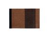 tica copenhagen Tapis d'entrée horizontal Cognac-dark brown-black, 40x60 cm