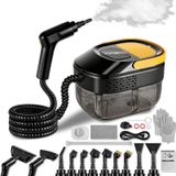 Merkloos Stoomreiniger Stoomreiniger met 17 accessoires - 1600 ml - 4,5 m bereik - Handgreep met 3 stoomstanden