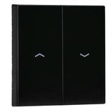 JUNG LS995PSW knop met symbolen, duroplast (krasbestendig), glanzend, zwart