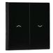 JUNG LS995PSW knop met symbolen, duroplast (krasbestendig), glanzend, zwart
