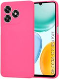 Techsuit Hoesje geschikt voor HONOR X5c Plus - Soft Flex Silicone Back Cover - Hot Pink