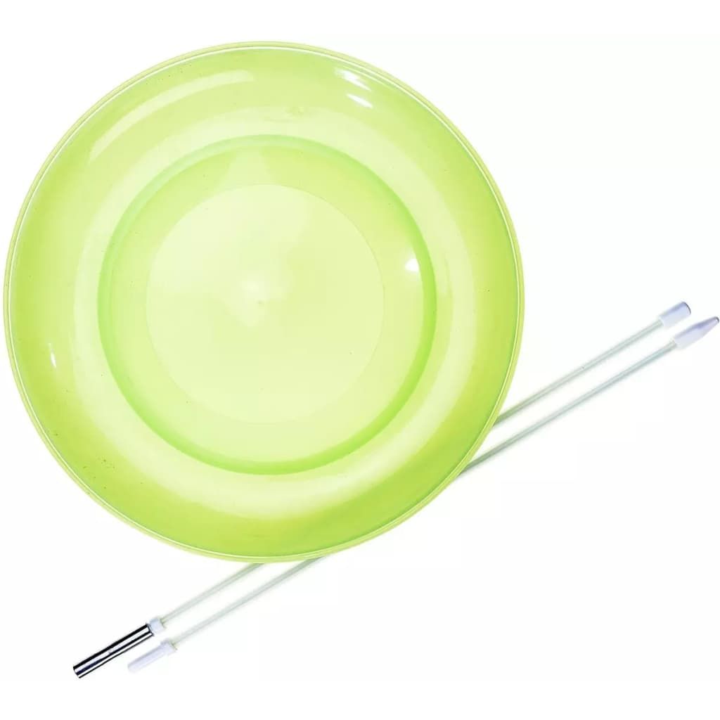 Acrobat balanceerbord met stok geel 23 cm