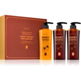 DAENG GI MEO RI Three Seven 777 Travel Manicure Pedicure Grooming Kit Set TS-2100G - 10 Pieces Gold