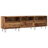 vidaXL TV-meubel 150x30x44,5 cm houtkleurig