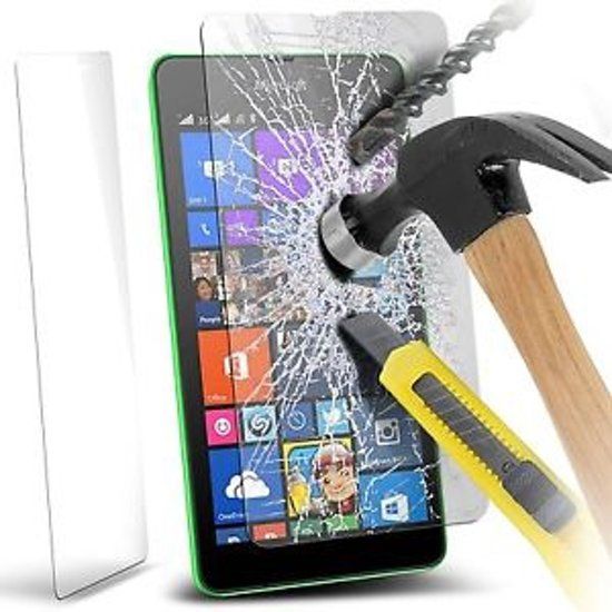 Aml Microsoft Aml 1+1 Gratis Actie Tempered Glas 2.5D 9H 0.3mm Doorzichtig Screen Protector
