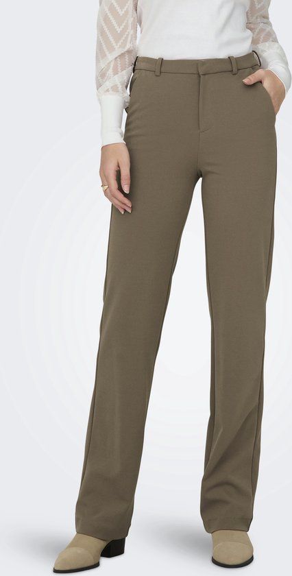 ONLY ONLRAFFY YO LIFE MID STR PANT PNT N - Dames Broek - W28 X L30 - Fossil