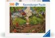 Ravensburger puzzel Bij de bosheks - Legpuzzel - 500 stukjes