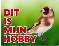 Stickerkoning Putter Waakbord - Dit is mijn Hobby