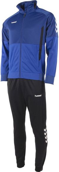Hummel Authentic Polysuit Trainingspak Kids - Blauw Maat 164