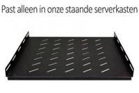 DSIT Legbord voor 1000mm diepe serverkast - 1U - Zwart
