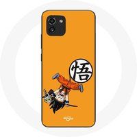 Maniacase Etui voor Samsung Galaxy A03 Goku Dragonball Z Kind Anime