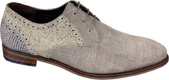 Floris van Bommel Veterschoenen zwart Leer 310331 - Heren - Maat 41