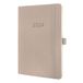 Sigel agenda 2024 - Conceptum - A5 - softcover - 2 pagina's / 1 week - taupe