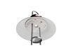 Hay Mousqueton lampe portable D19.5cm H30.5cm blanc huître