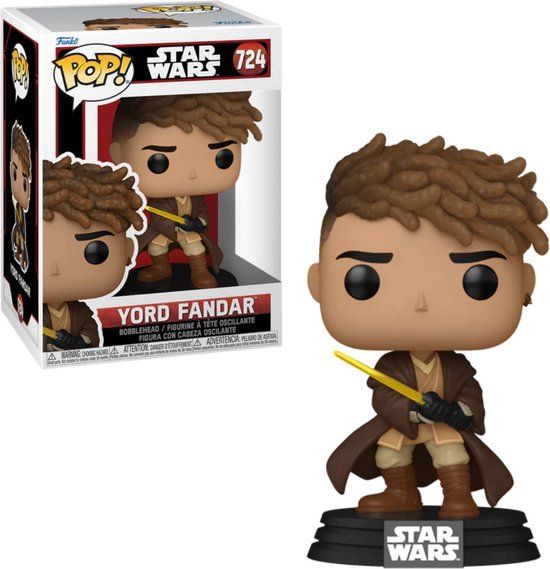 Funko Star Wars The Acolyte - Yord Fandar vinylfiguur 724 Funko Pop! meerkleurig Unisex