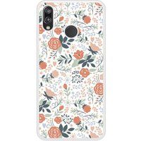 P20 Lite Dance of the Roses bedrukt siliconen hoesje