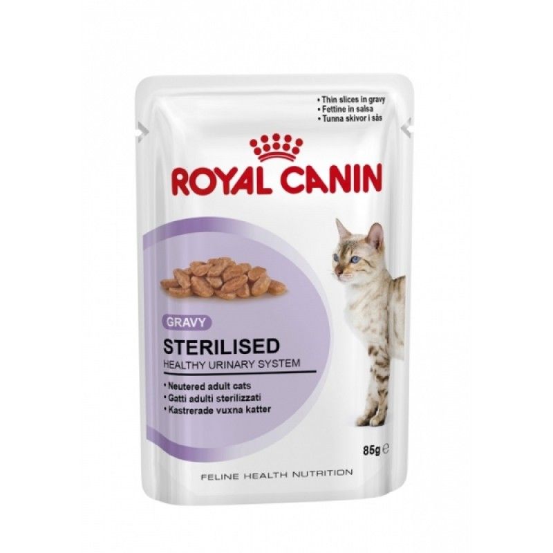 Royal Canin Pouch Sterilised kattenvoer In Saus