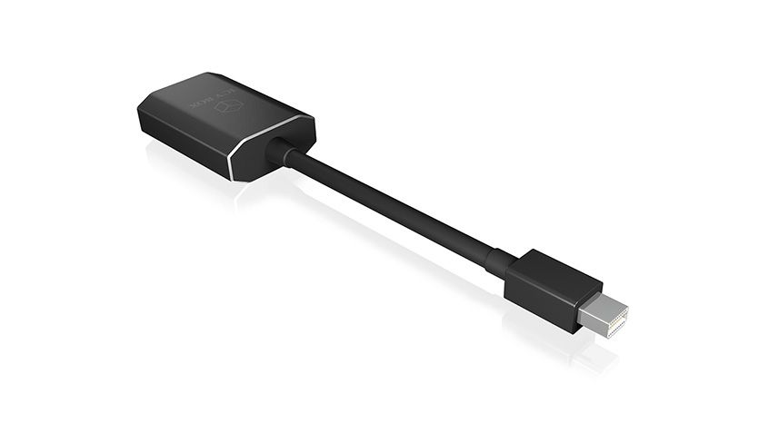 ICY BOX IB-AD506 Mini DisplayPort naar HDMI Adapter Zwart