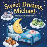 Sweet Dreams Michael: Personalized Children's Bedtime Story Book for Babies & Kids