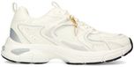 Sacha - Dames - Witte sneakers met zilverkleurige details - Maat 41