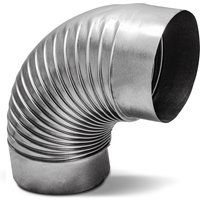 TROTEC Uitlaatpijp bocht 90° 150 mm