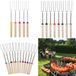 8 Marshmallow Roosterstokjes Intrekbare Vork BBQ Kampvuur Kinderplezier BBQ