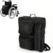 Sac fauteuil roulant pour usage dorsal, Noir