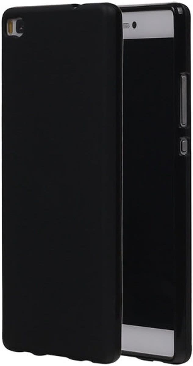 Best Cases Huawei Ascend P8 TPU Hoesje Zwart
