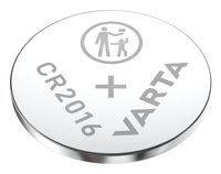Varta CR2016 Lithium Knoopcel Batterij - 3V - 90mAh - 1 stuk