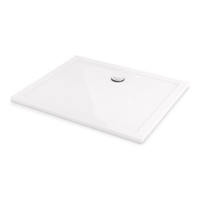 Maxaro Douchebak 120x100cm Rechthoek Acryl Hoogglans Wit
