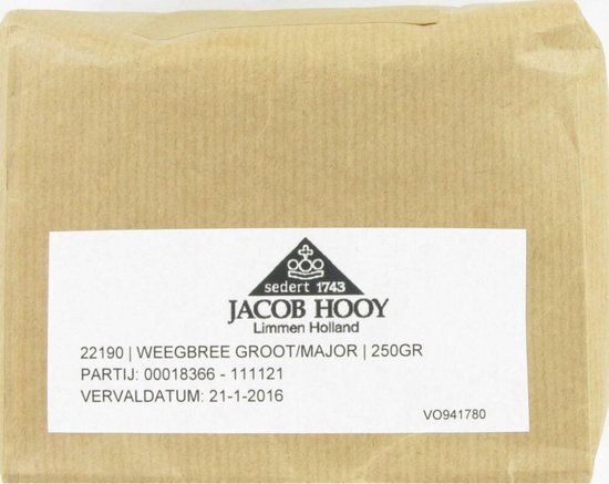 Jacob Hooy Weegbree 250gr