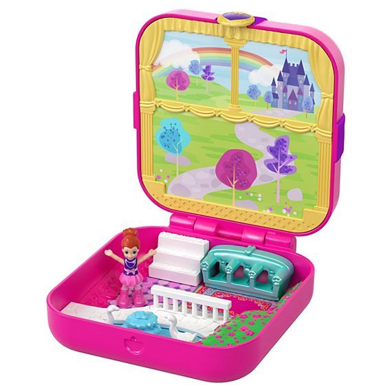 Polly Pocket GDK80 - Hidden Hideouts - Lil' Princess Pad pop - Meerkleurig - 4+ jaar