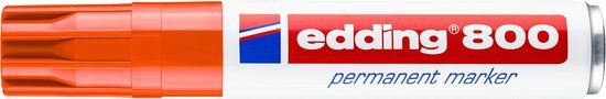Edding 800 Permanent Marker Oranje