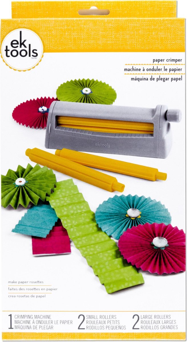 - EK Success Paper Crimper, lichtgrijs