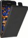 Mumbi Flip Case Zwart Leer voor Microsoft Lumia 650