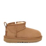UGG Classic Ultra Mini Peuter/Kleuter suède enkelboots chesnut Bruin Effen - maat 25