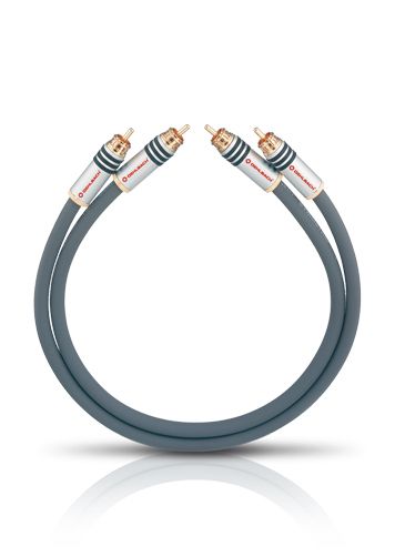 Oehlbach NF 14 Master Set, 1m audio kabel Grijs