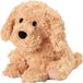 Soframar Knusse Pluche Bouillotte Gekrulde Hond Beige