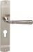 Intersteel Poignée de porte Helena sur rosace trou de serrure 55 mm nickel mat
