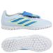 adidas Predator Club Fold-over Tongue Tf Ice Cold Precision - Crystal Sky/ray Blue/jaune Enfants - Turf (Tf), taille 36⅔