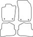 AutoStyle Tapis de sol Audi A1 2010-