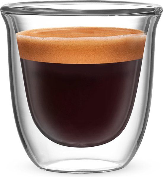 Bialetti Firenze Dubbelwandige Espresso Glazen