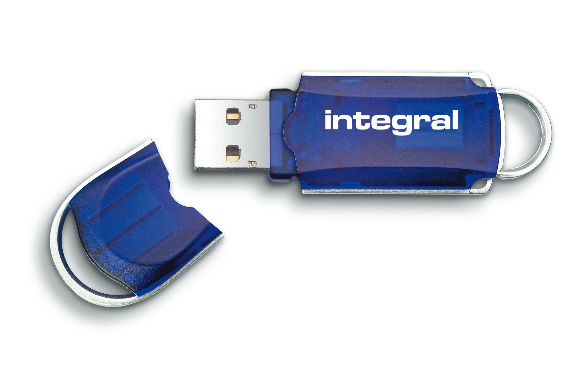 Integral Courier - USB 2.0 Flash Drive - 32GB - Blue