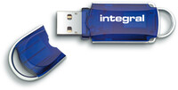 Integral 32GB USB2.0 DRIVE COURIER BLUE INTEGRAL 32 GB
