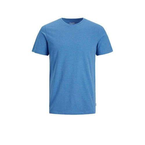 JACK & JONES ESSENTIALS JJEORGANIC T-shirt - blauw
